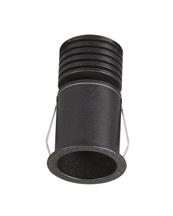 GUINCHO * MINI EMPOTRABLE LED 3W  2700K NEGRO